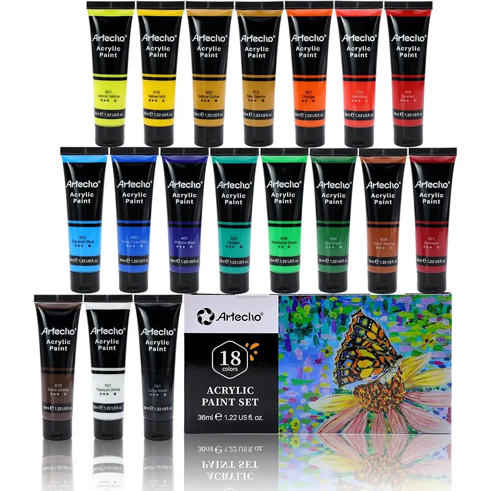 Artecho Acrylic Paint Set