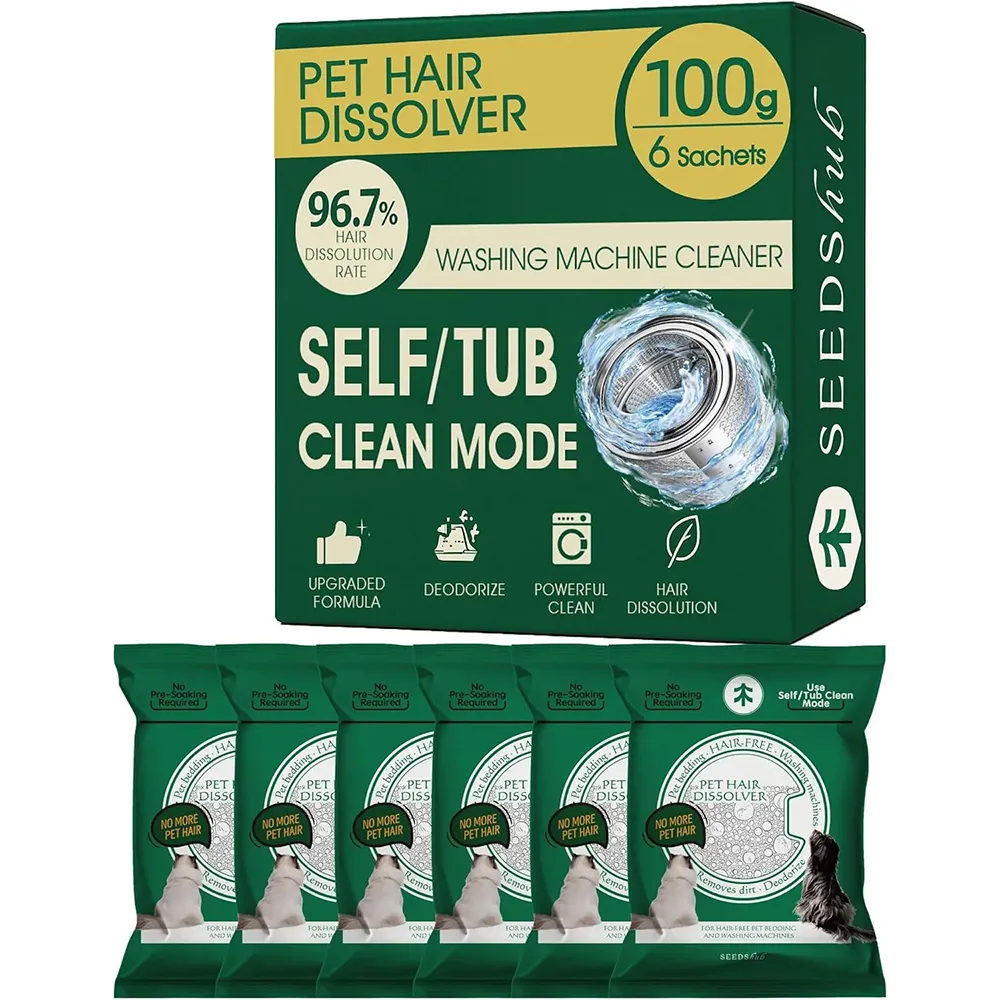 Pet Hair Dissolver For Washing Machine Cleaner