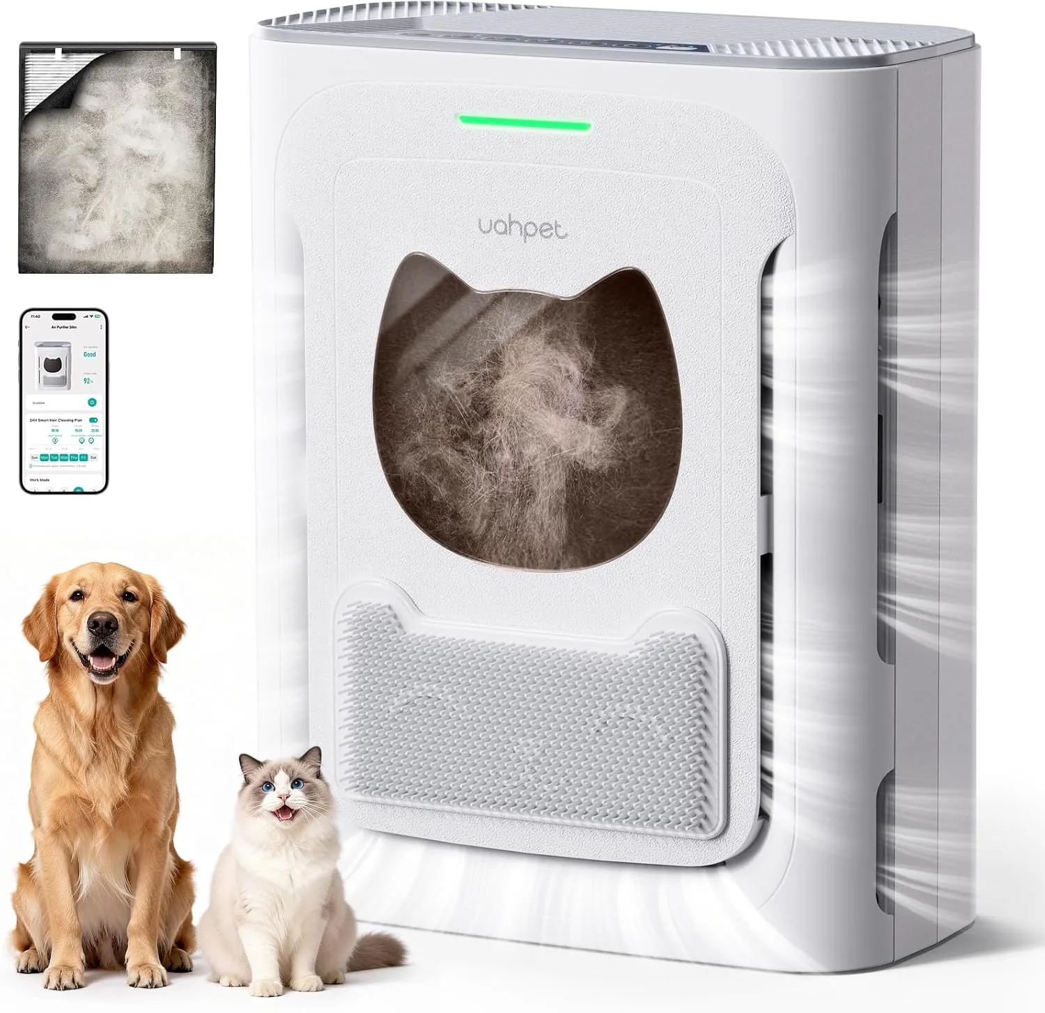 uahpet Pet Air Purifier for Home