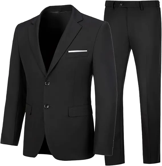 Mens 2 Piece Suit Slim Fit