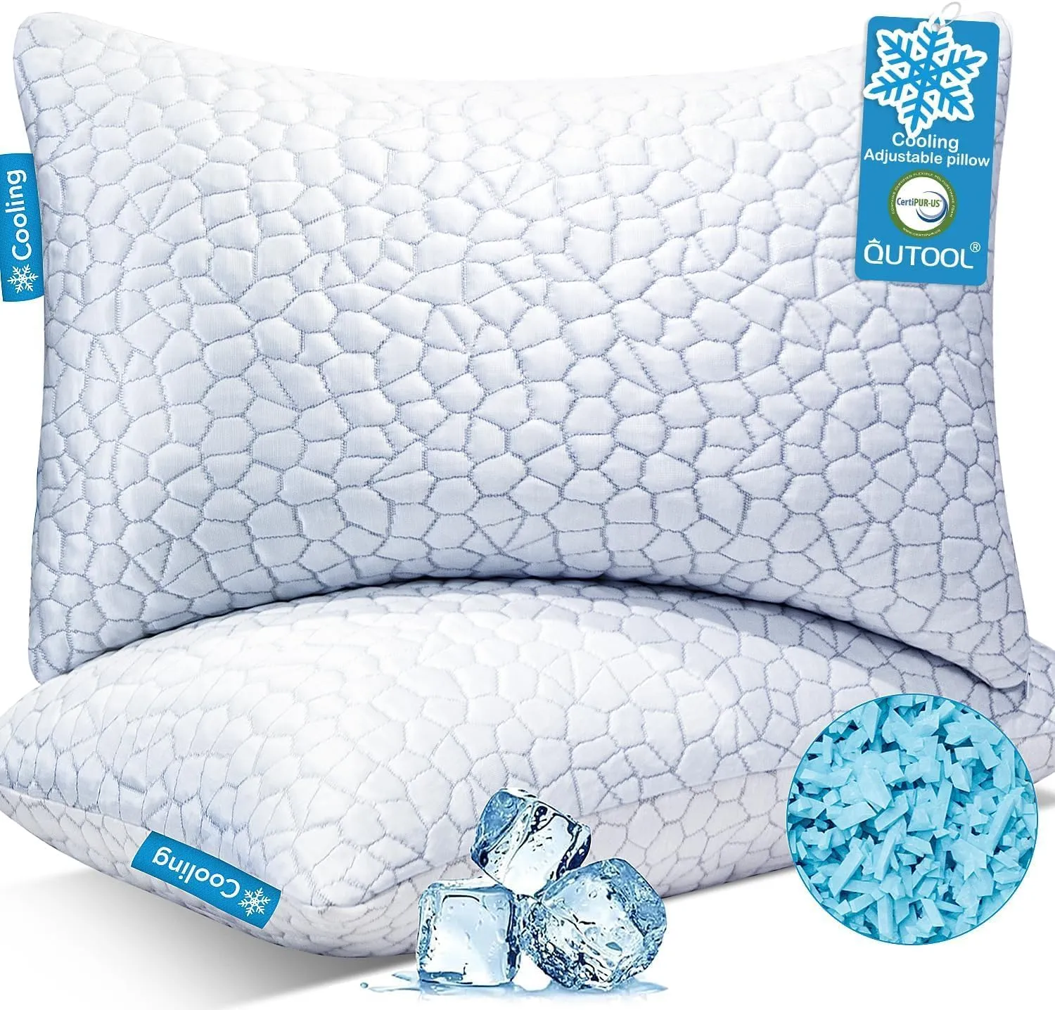 QUTOOL Cooling Pillow for Sleeping