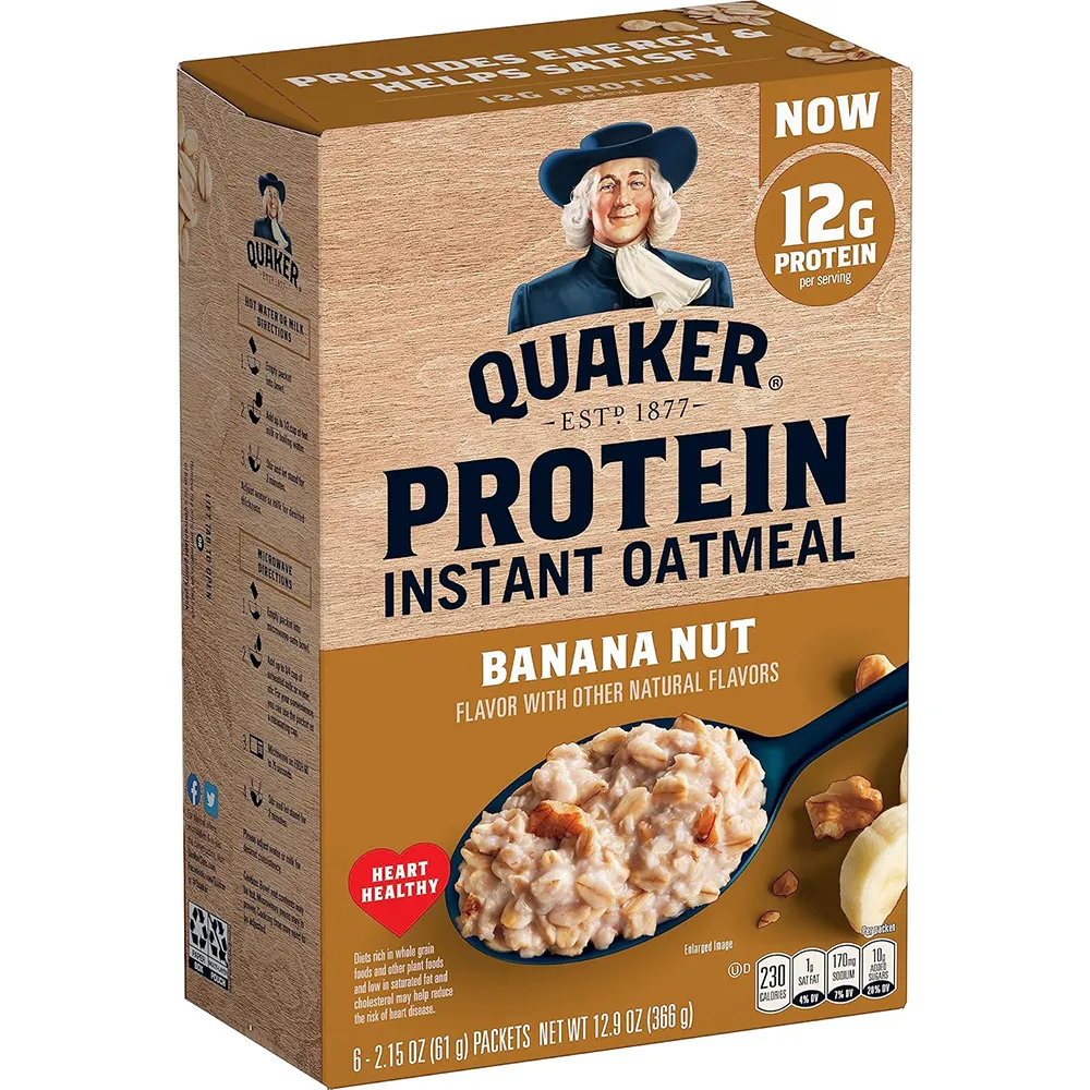 Quaker, Protein Instant Oatmeal