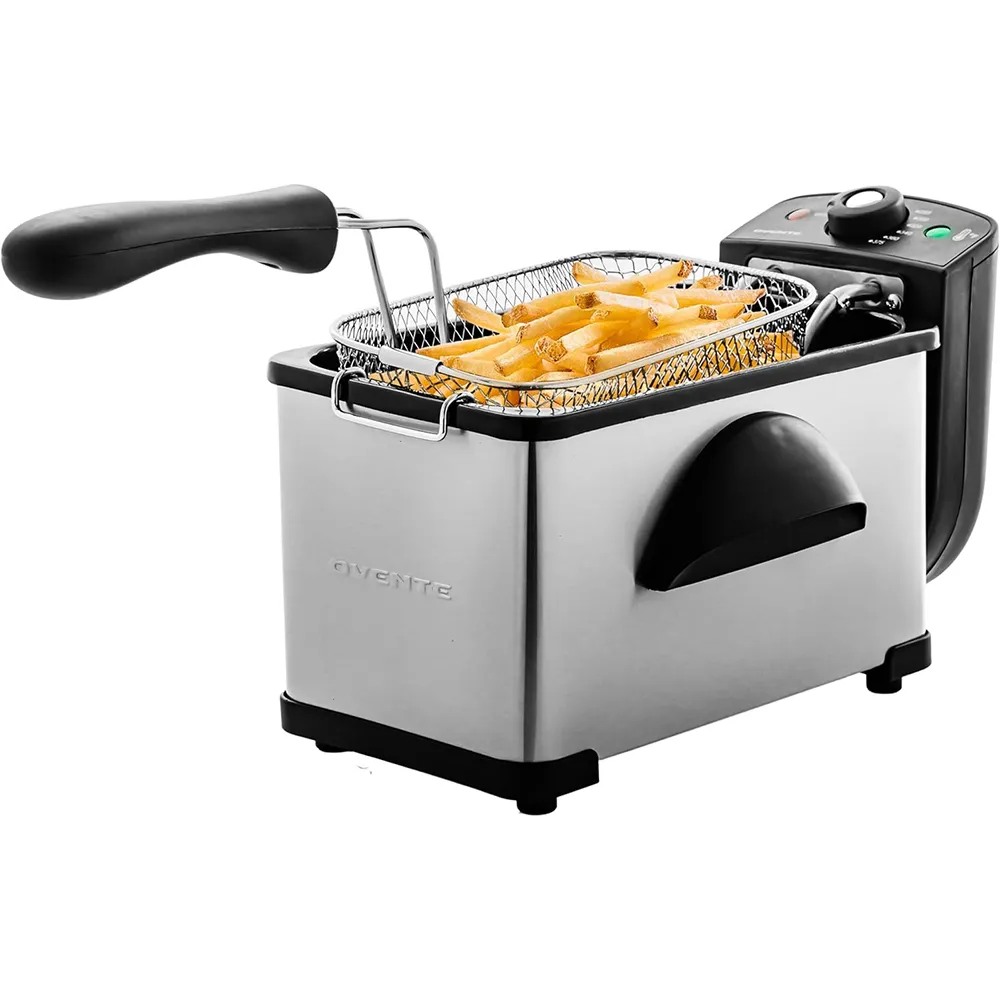 OVENTE Electric Deep Fryer 2 Liter Capacity
