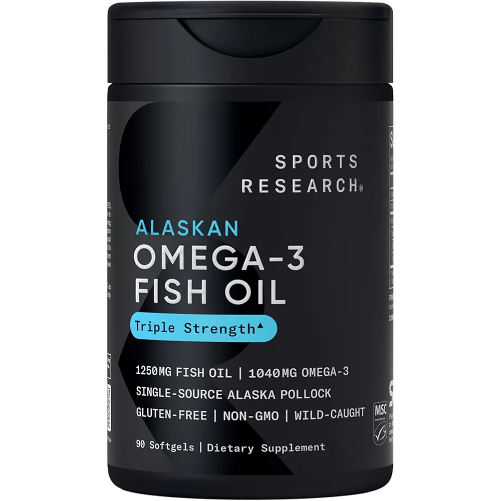 Sports Research Omega-3 Fish Oil